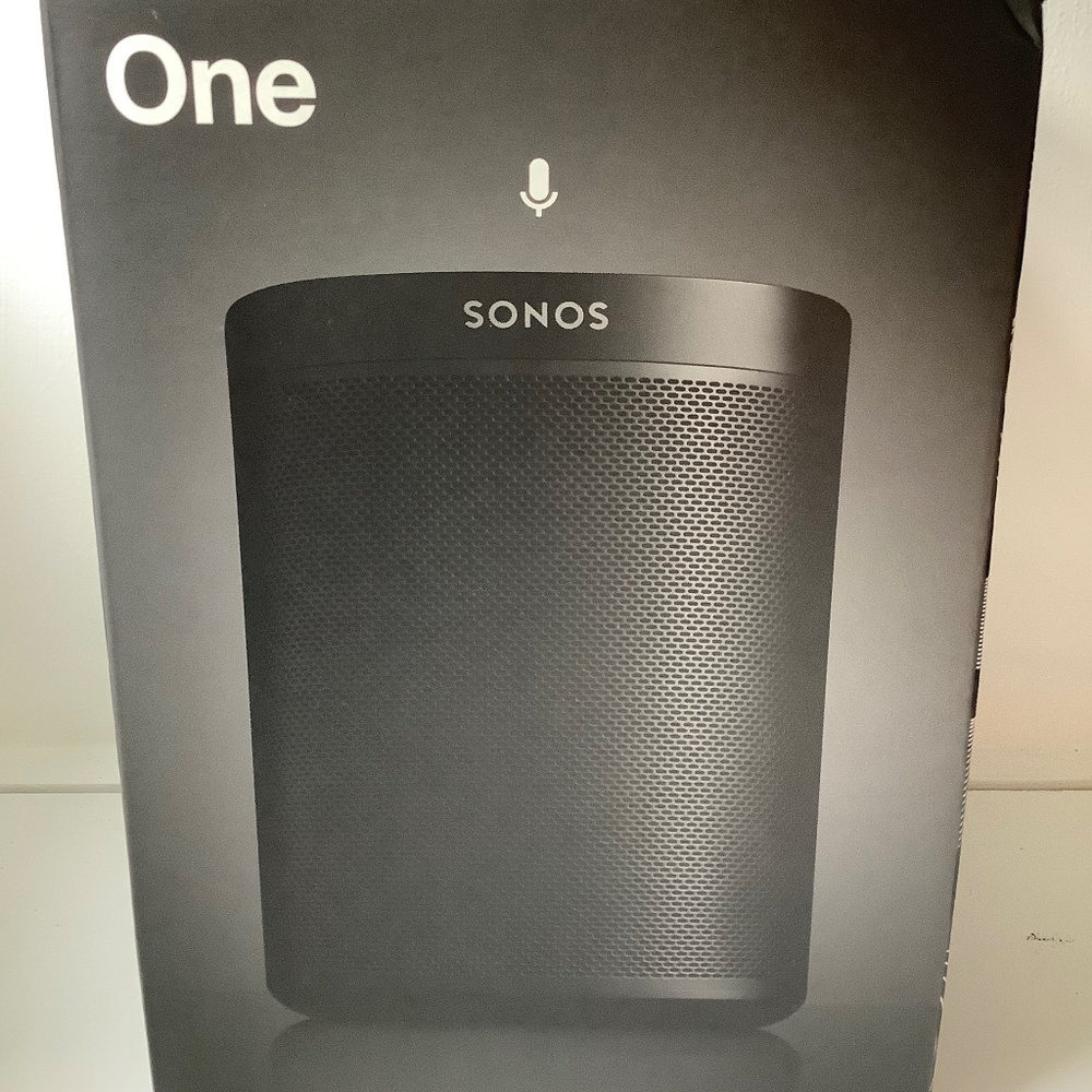 Sonos One Gen 2 black smart speaker NIB